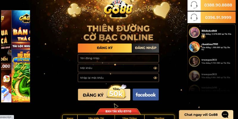 Quy trình tạo tài khoản mới tại cổng game